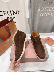 LP HIGH TOP OPEN WALK LOAFERS BROWN SUEDE