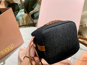 TOTE 22 BAG IN BLACK DENIM