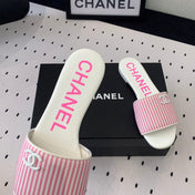 MULES pink LAMBSKIN