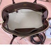 AVENTURE NAPPA BAG 28 IN CHESTNUT LAMBSKIN GOLD HARDWARE