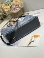 MEDIUM 37 TOUJOURS BAG IN BLUE MONOGRAM DENIM