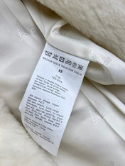 DIOR 25S CROPPED TEDDY JACKET STYLE 245