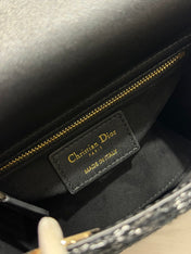 MINI 17 LADY BAG IN BLACK CANNAGE TWEED