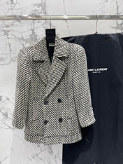 YSL 25S WOOL COAT STYLE 216