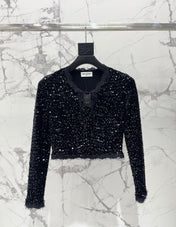 YSL 25S V-NECK TOP STYLE 125
