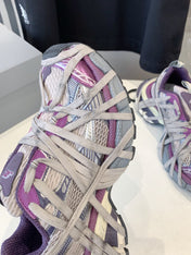 3XL EXTREME LACE SNEAKER PURPLE AND GRAY
