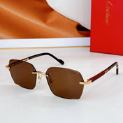 SANTOS SQUARE FRAME SUNGLASSES CT0483S IN METAL