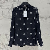 CELINE 26S SILK SHIRT 654
