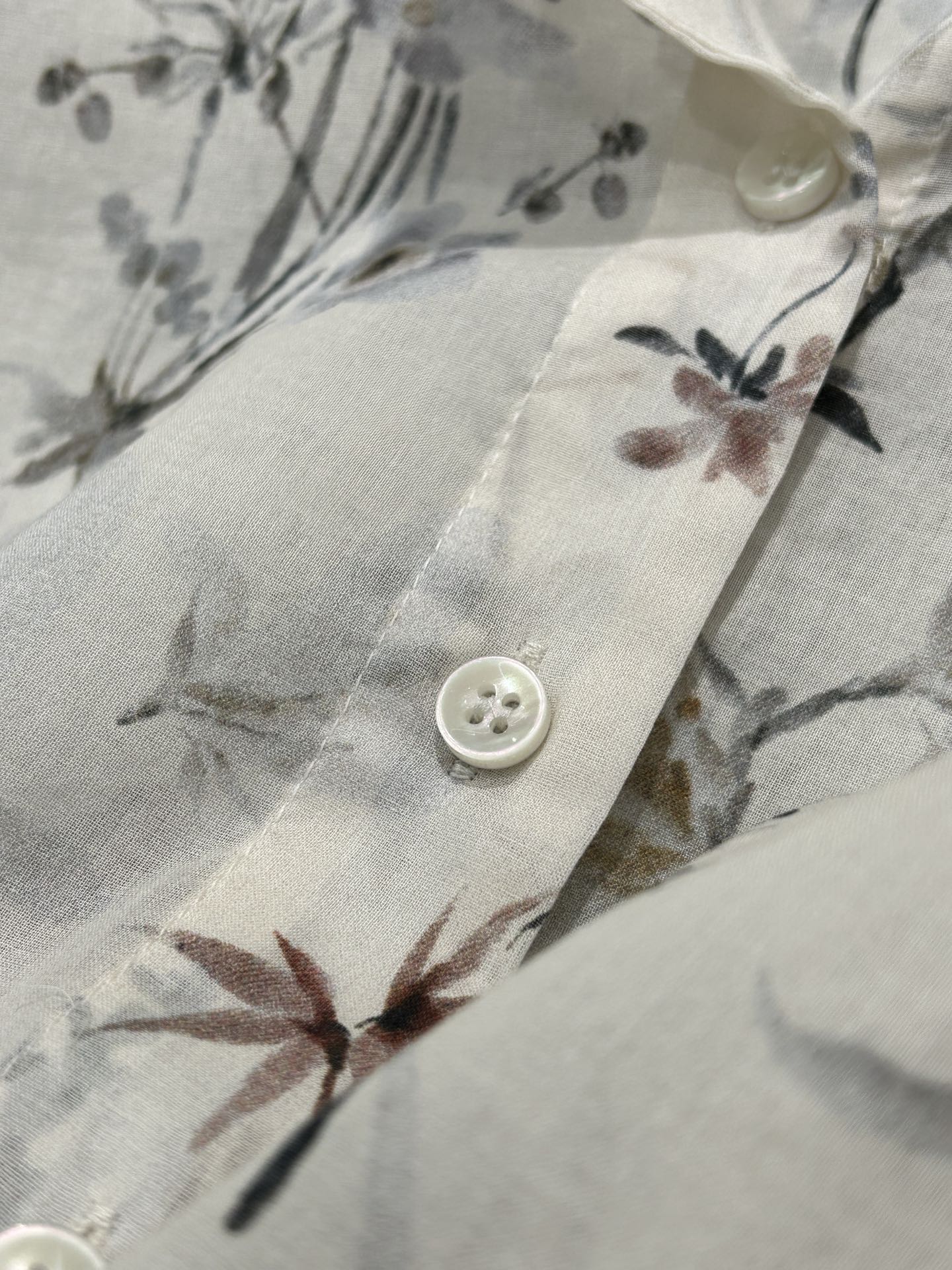 MILLEFIORI PRINT SHIRT 25S IN COTTON 266174