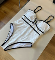 CC BIKINI SWIMSUIT SET IN WHITE 111538