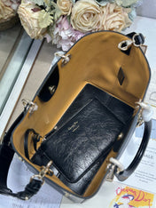 DIOR 26S TOUJOURS BAG 28 IN BLACK CALFSKIN