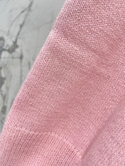 MIUMIU SHORT-SLEEVE KNIT TOP STYLE 298
