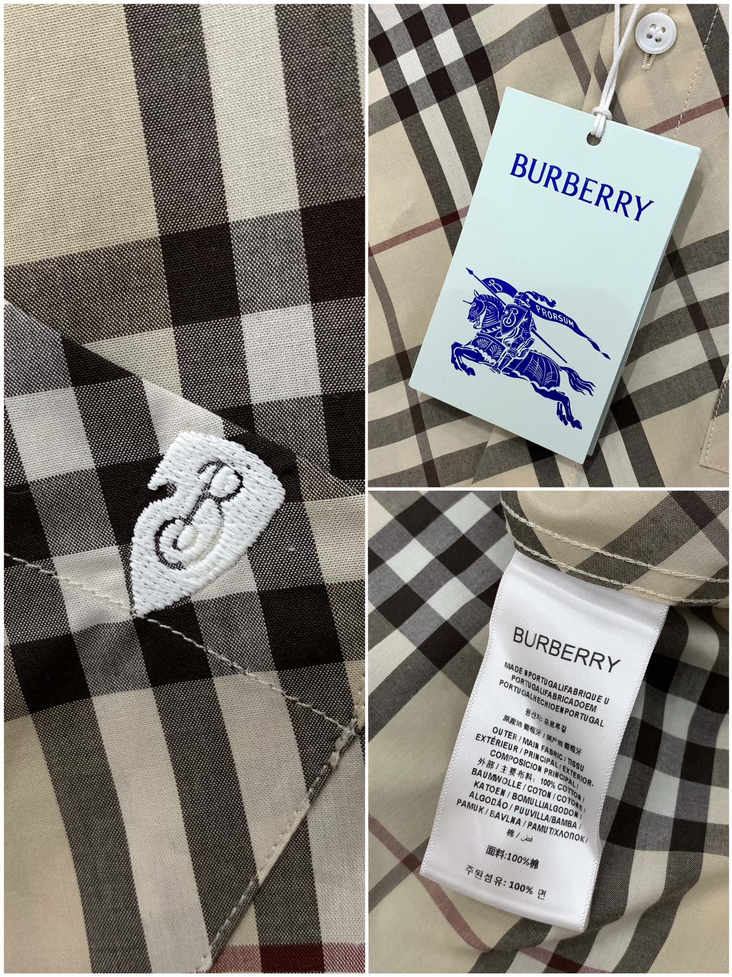 BURBERRY 25S SHIRT 154