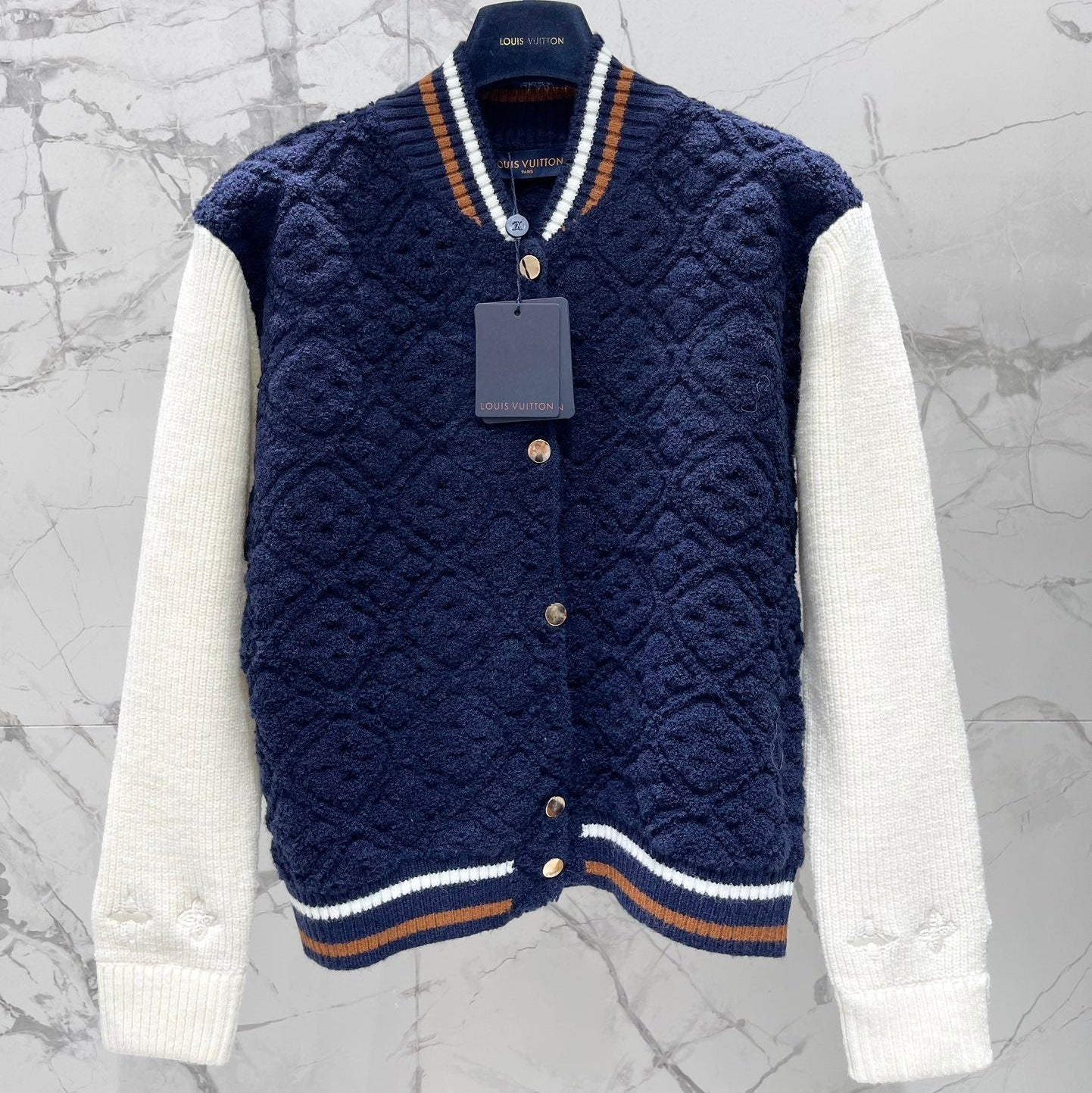 LV 25S KNIT JACKET 0028