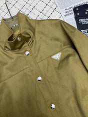 PRADA 25S STAND-COLLAR JACKET 370