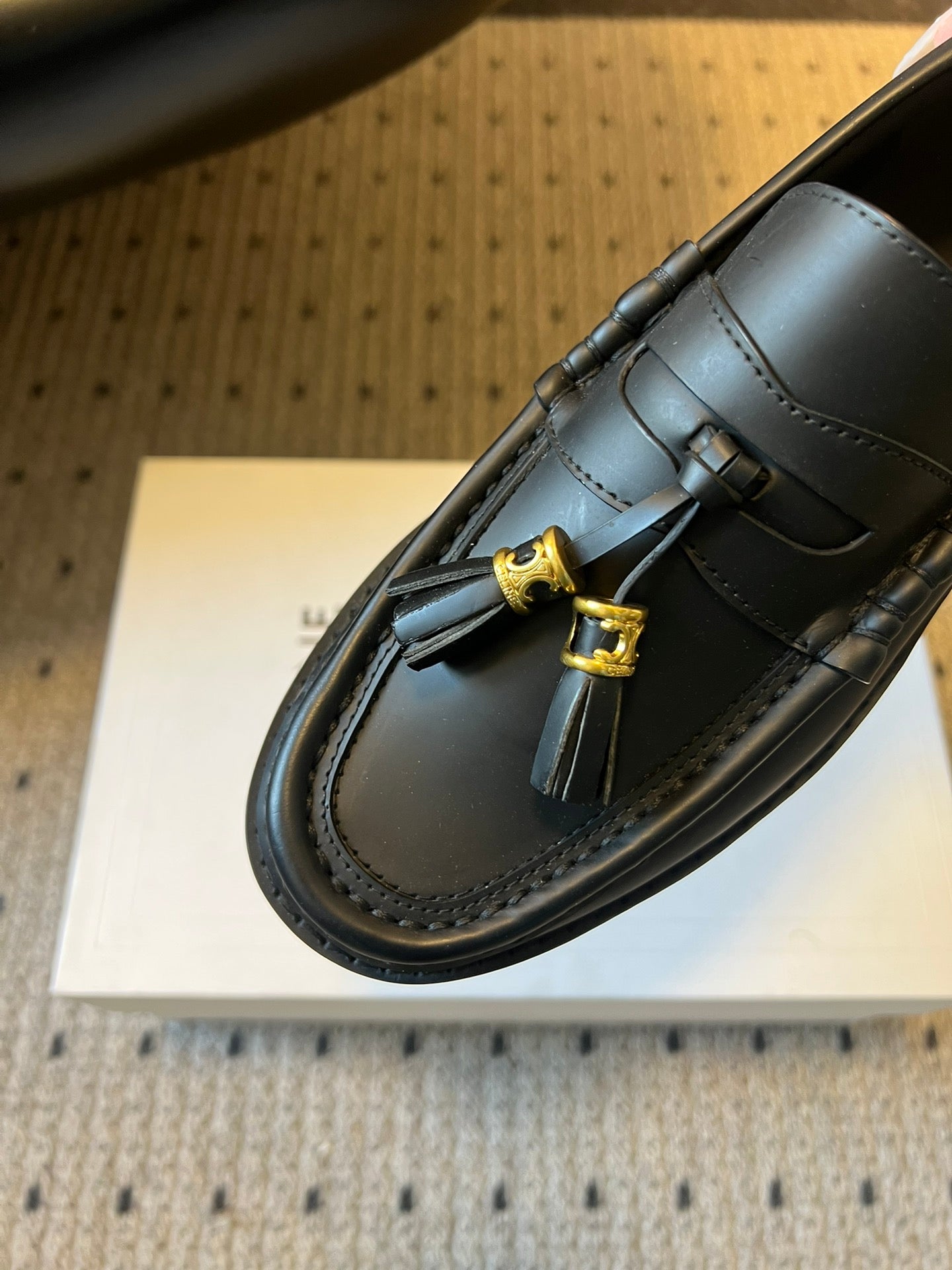 CELINE 26S LOAFER IN BLACK CALFSKIN STYLE 1