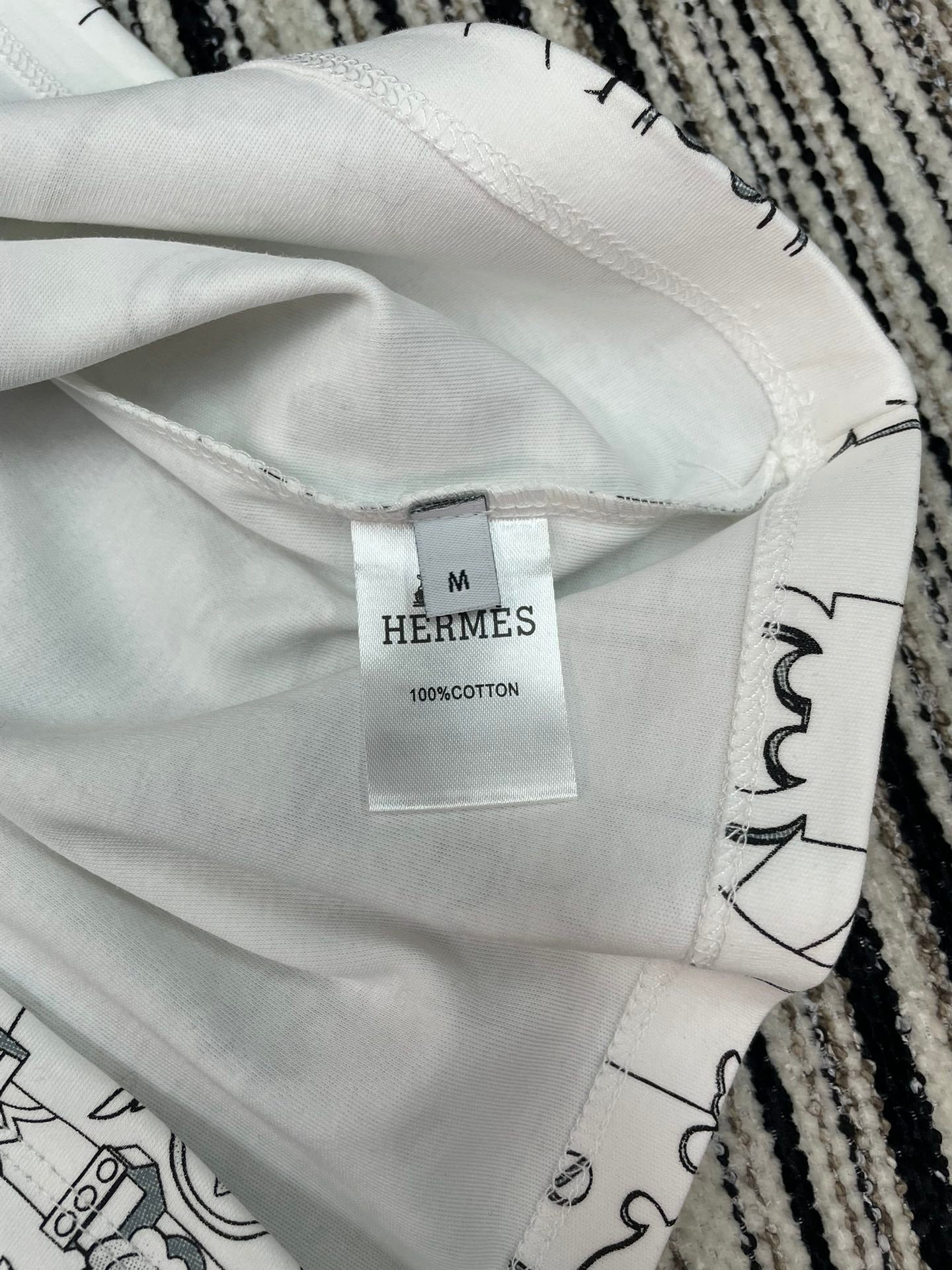HERMES 25S CREW NECK T-SHIRT 460