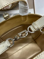 DIOR 26S TOUJOURS BAG 18 IN GOLD CALFSKIN