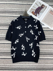 CHANEL 26S SHORT-SLEEVE KNIT TOP 951