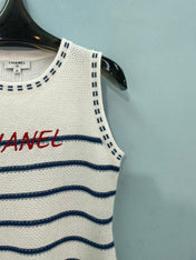 CHANEL 26S SLEEVELESS KNIT TOP 1404