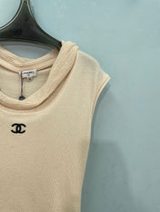 CHANEL 26S SLEEVELESS KNIT TOP 1402
