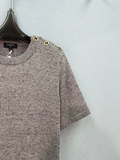CHANEL 26S SHORT SLEEVE KNIT TOP 1565