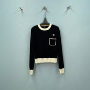 CHANEL 26S CREW NECK KNIT SWEATER 1551