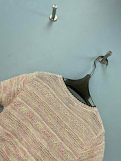 CHANEL 26S SHORT SLEEVE KNIT TOP 1533
