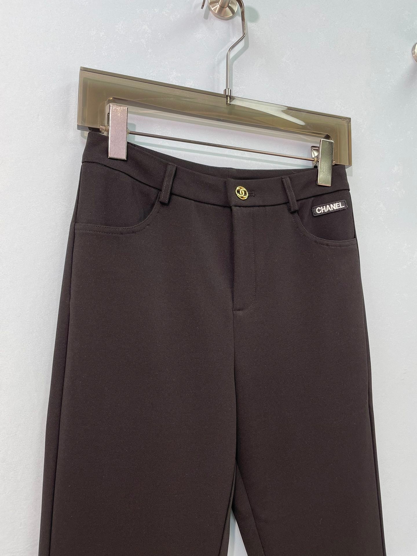 CHANEL 26S HIGH-WAIST FLARED PANTS 1706