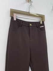 CHANEL 26S HIGH-WAIST FLARED PANTS 1706