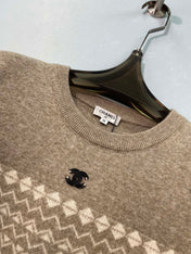 CHANEL 26S LONG-SLEEVE KNIT TOP 1709
