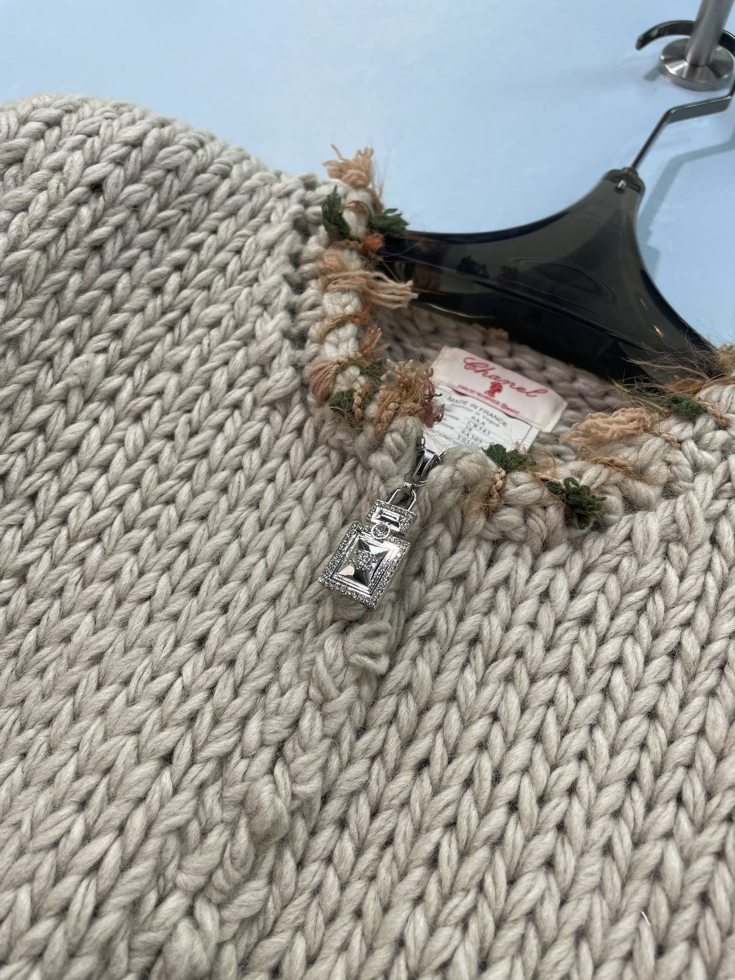 CHANEL 26S KNIT ZIP-UP VEST 1763