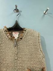 CHANEL 26S KNIT ZIP-UP VEST 1763
