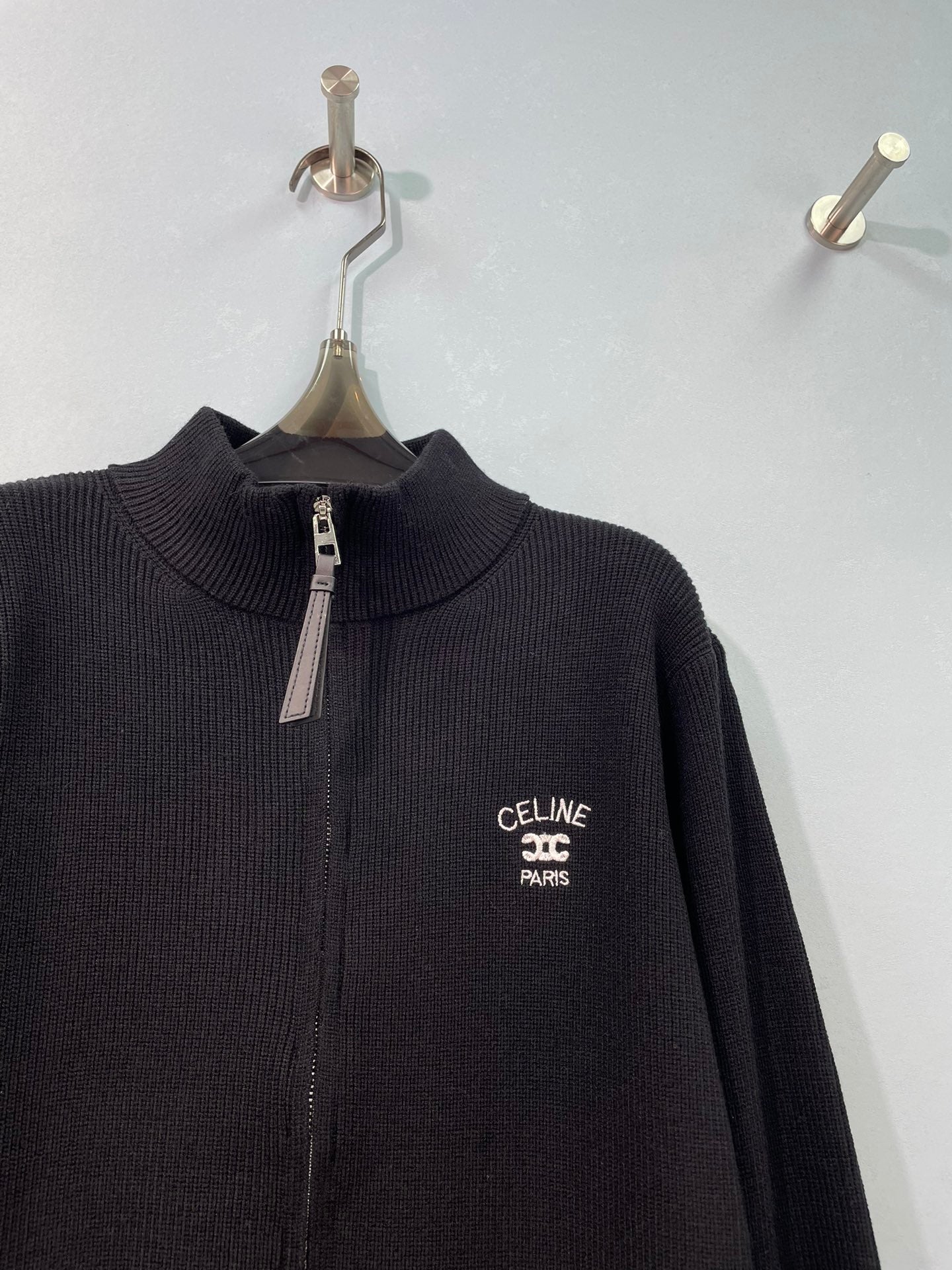 CELINE 26S ZIP-UP KNIT CARDIGAN 662