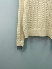 MIUMIU 26S CABLE-KNIT SWEATER 1539