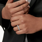 SIXTEEN STONE SILVER RING