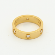 LOVE RING 5.5MM 6 DIAMONDS