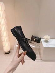 MARY JANE BLACK LAMBSKIN 24