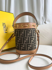 MON TRESOR 18 IN BROWN CALFSKIN