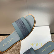 CD D-WAY SLIDES IN BLUE CANVAS