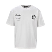 LV Lovers T-Shirt White Cotton