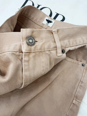CD 25S STRAIGHT JEANS SMOKY PINK COTTON