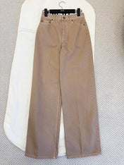 CD 25S STRAIGHT JEANS SMOKY PINK COTTON
