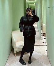PRADA RE NYLON ZIPPER DOWN JACKET STYLE 1225