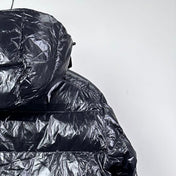 MONCLER BLACK PUFFER JACKET STYLE 2423