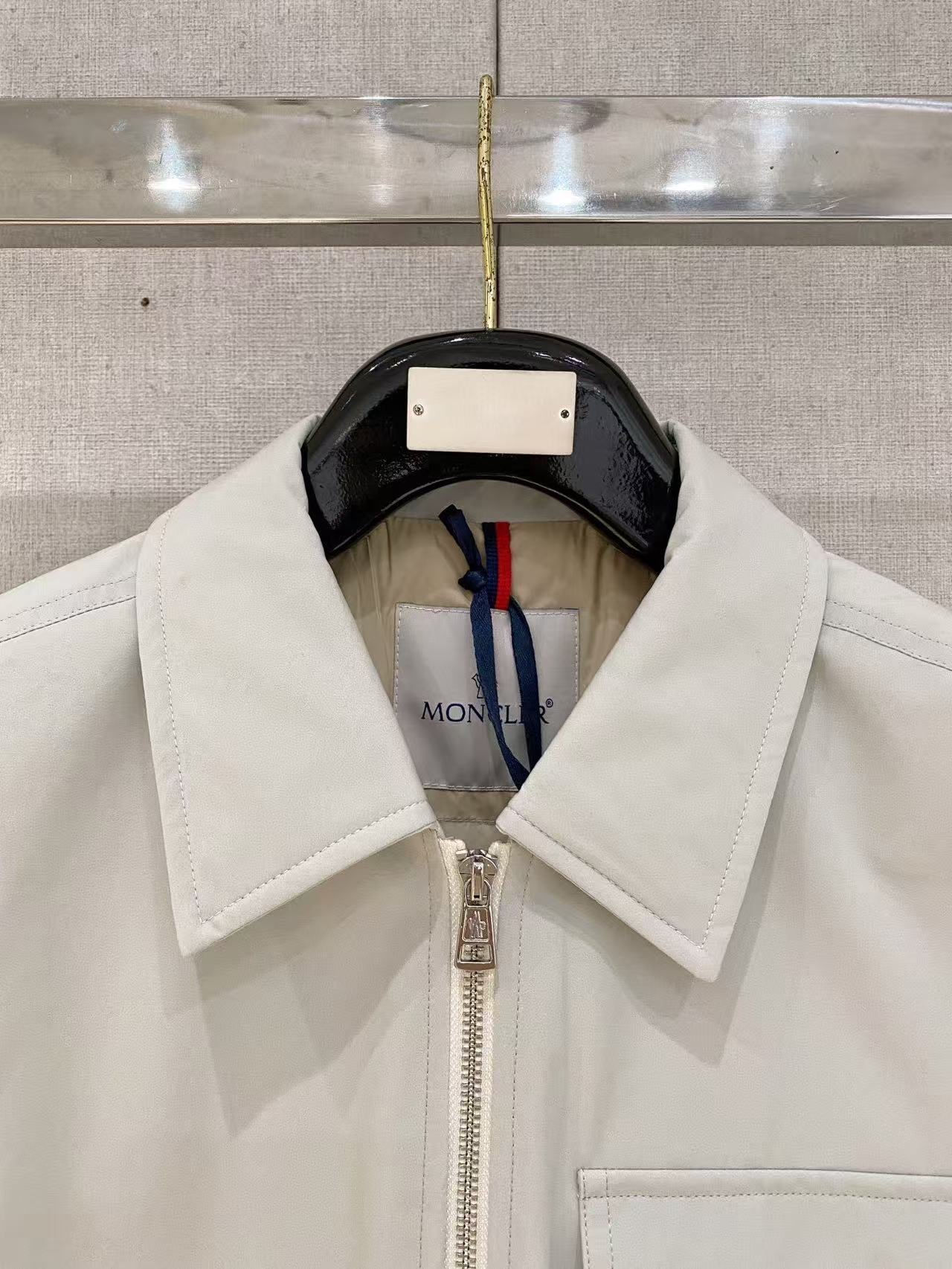 MONCLER ZIP-UP SHIRT JACKET IN STYLE 356566