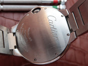 BALLON BLEU DATE 42 SILVER DIAL DIAMOND NUMERALS