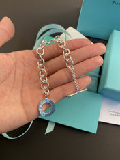TOGGLE TAG BRACELET SILVER