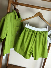 LOEWE SHIRT & SHORTS SET STYLE 148