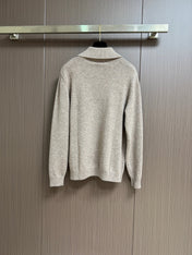LP 26S ZIP NECK KNIT SWEATER 429